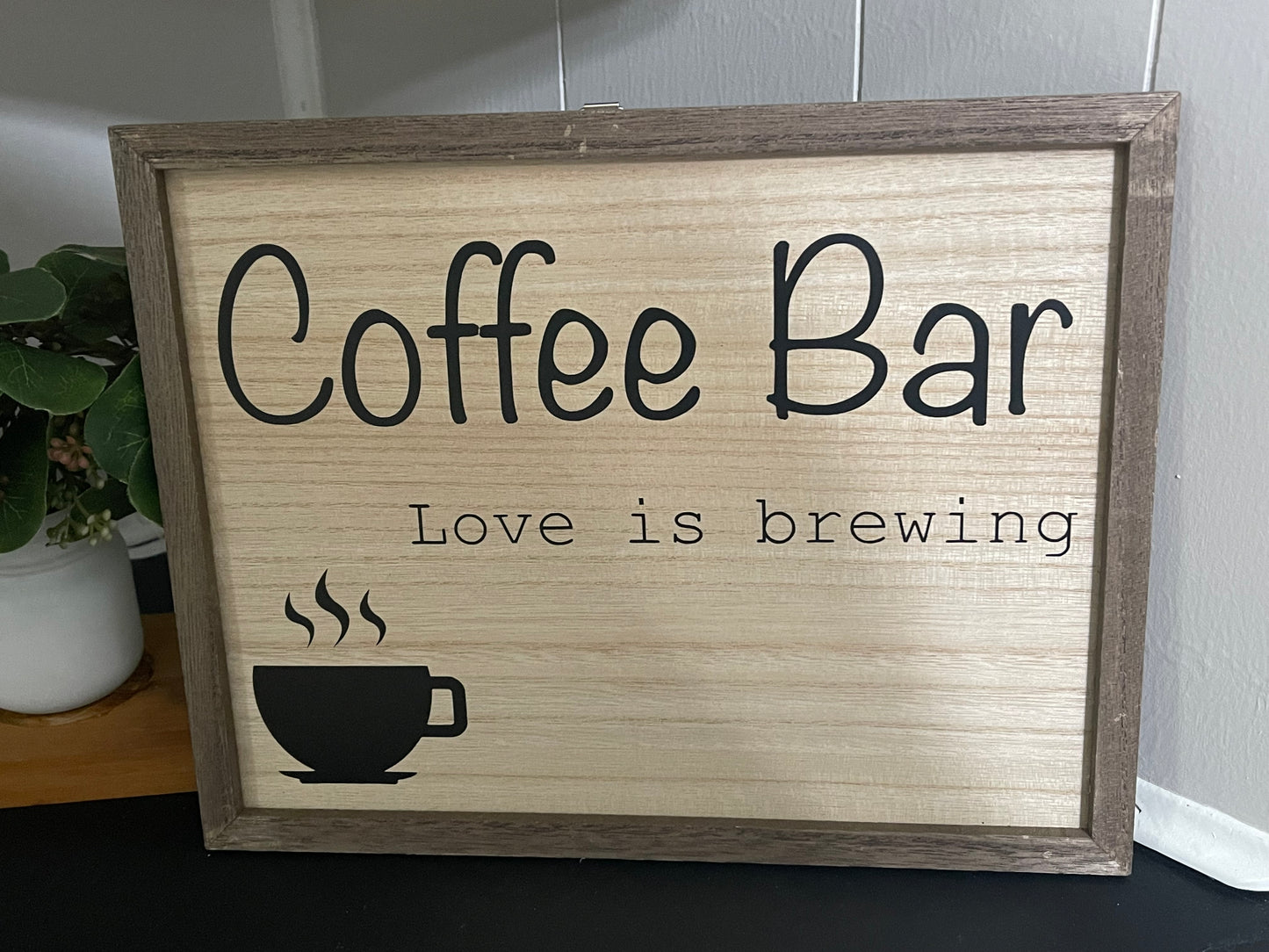 Coffee Bar- Love Is Brewing
