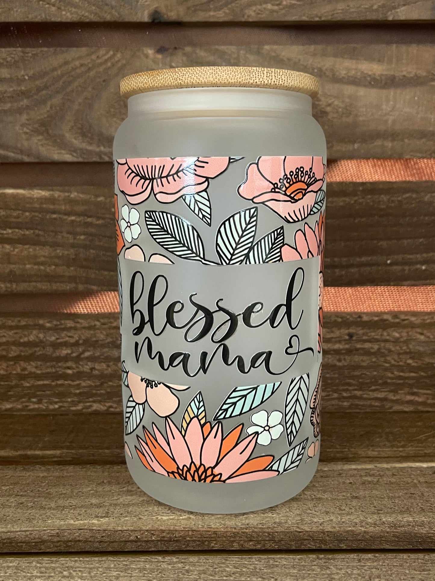 16oz blessed mama