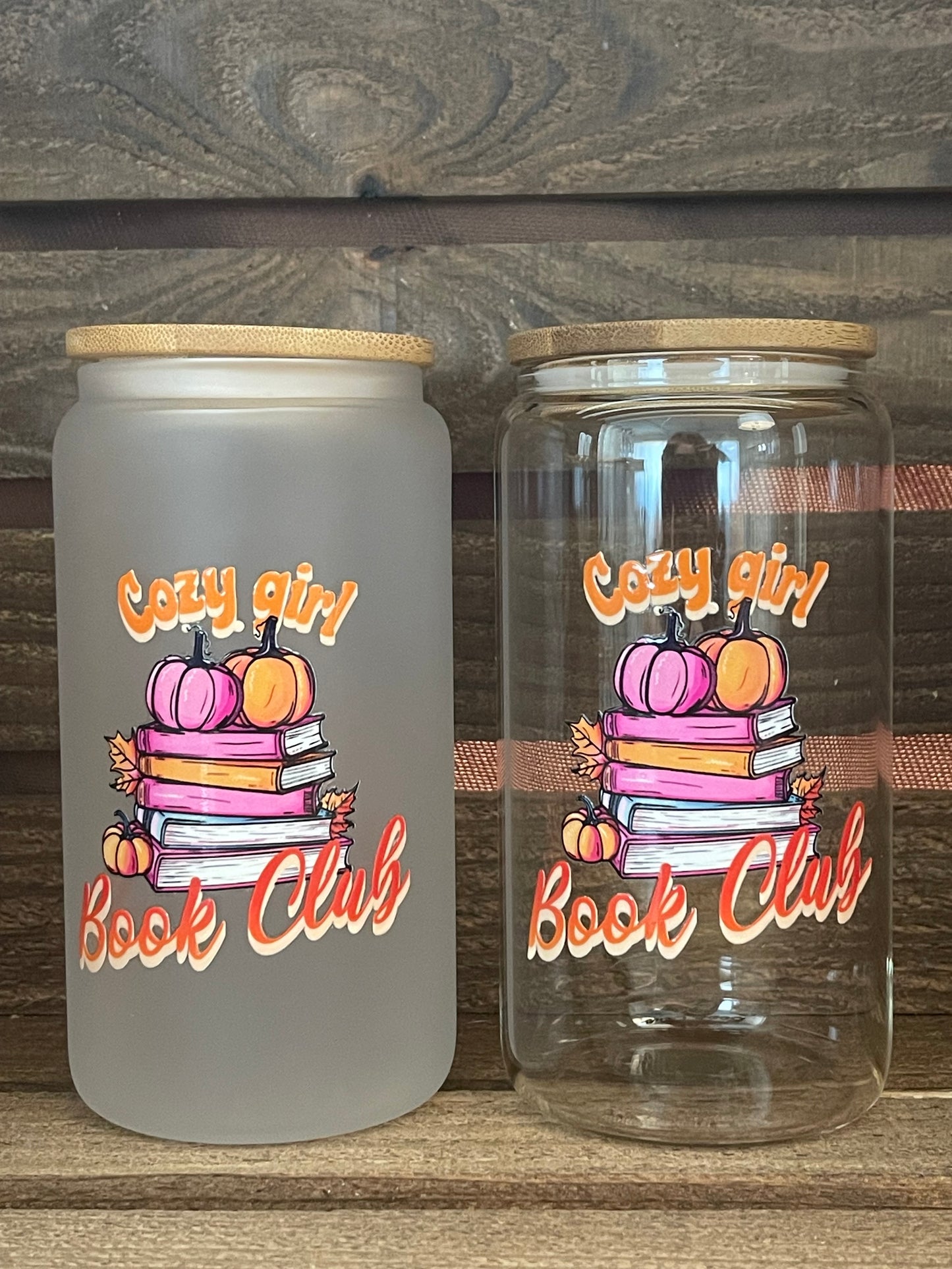 16oz cozy girl book club
