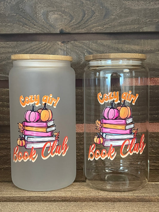 16oz cozy girl book club