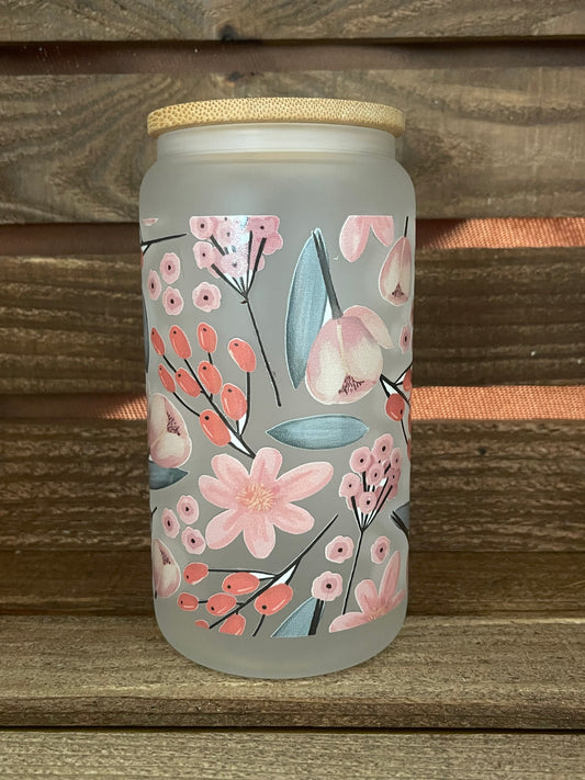 16oz blush florals