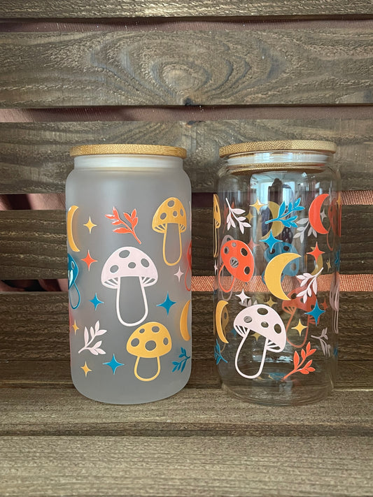 16oz boho mushrooms & moons