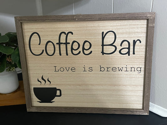 Coffee Bar- Love Is Brewing
