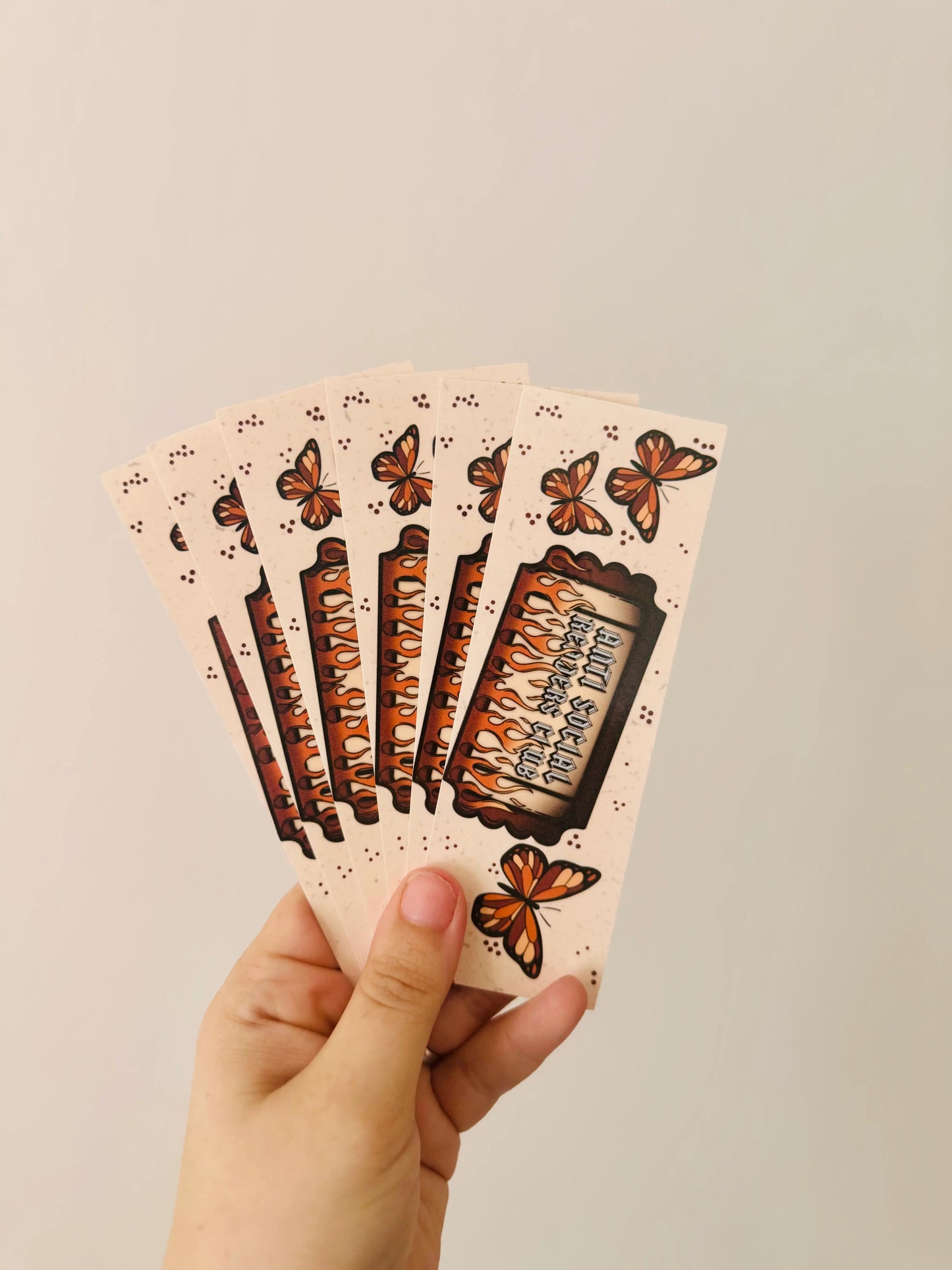 Bookmark- anti social readers club