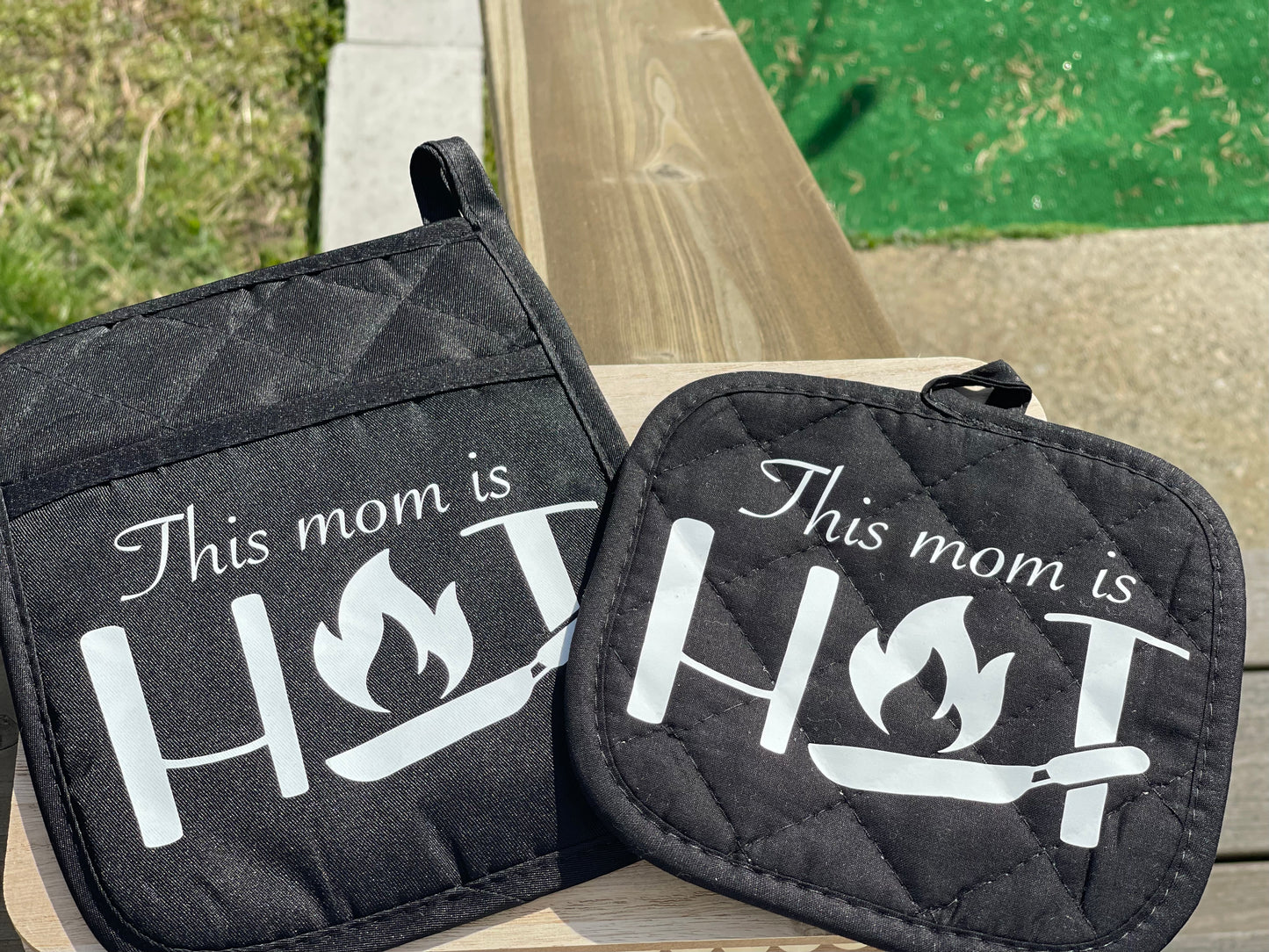 Oven Mitt Set ( 1 Large & 1 Small)